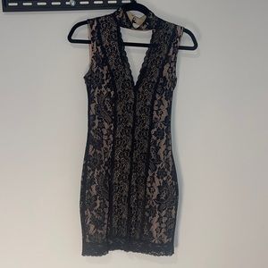 Bebe Lace Cocktail Dress